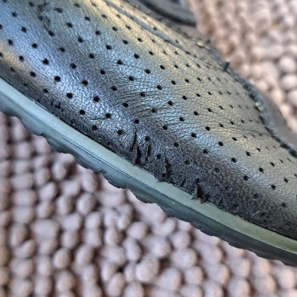 Cole Haan Nike  air  Leather  black Women Sneakers size 8.5  B - Picture 7 of 8